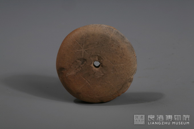 Liangzhu Culture Ceramic Spinning Wheel